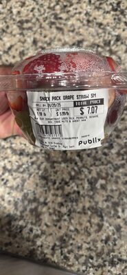 Snack Pack Grape Straw SM