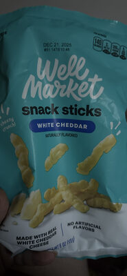 Snack Sticks White Cheddar
