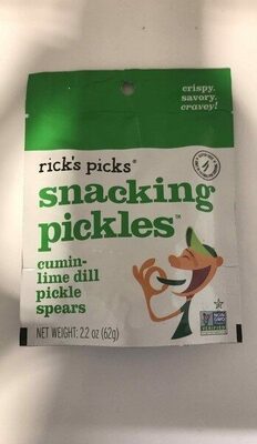Snacking Pickles - Cumin Lime Dill Pickle Spears