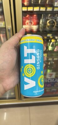 Soda Energy Drink Ginseng Blueberry Flavour