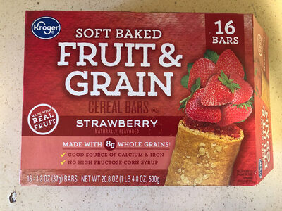 Soft Baked Fruit & Grain Cereal Bars