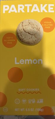 Soft Baked Lemon Cookies