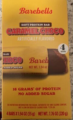 Soft Protein Bar Caramel Choco