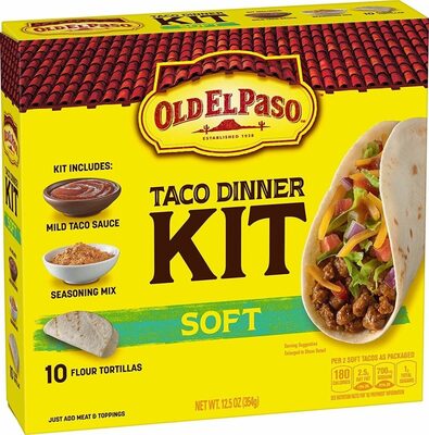 Soft taco dinner kit imp