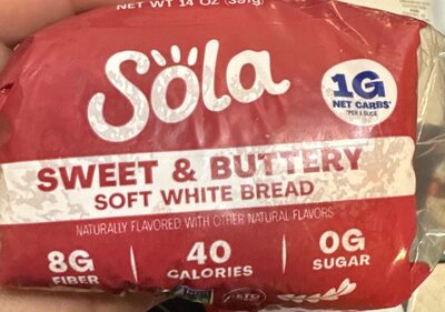 Sola Sweet And Buttery Soft White Bread