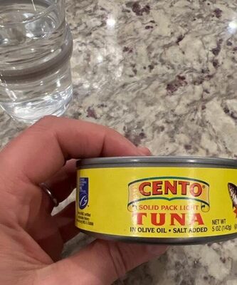 Solid pack light tuna in olive oil