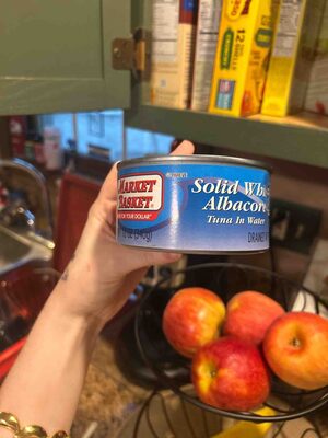 Solid White Albacore Tuna In Water