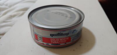 Solid white tuna in water