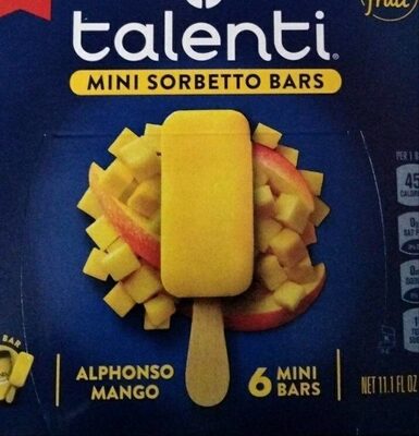 Sorbetto bars