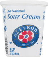 Sour Cream, All Natural