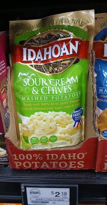 Sour Cream Chives Mashed Potatoes