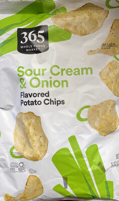 Sour Cream & Onion Flavored Potato Chips