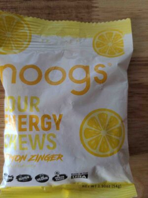 Sour Energy Chews, Lemon Zinger