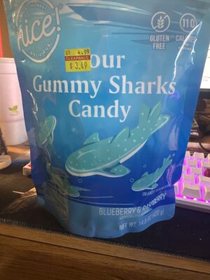 Sour Gummy Sharks Candy