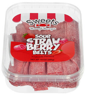 Sour Strawberry Belts