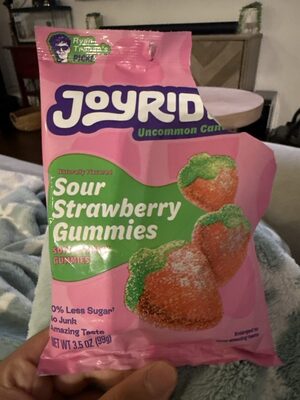 Sour Strawberry Gummies