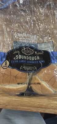 Sourdough Extra Large Sandwich Buns