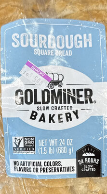 Sourdough Square Bread