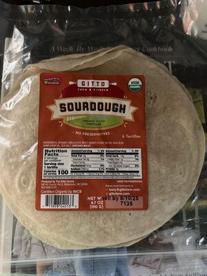 Sourdough Tortilla