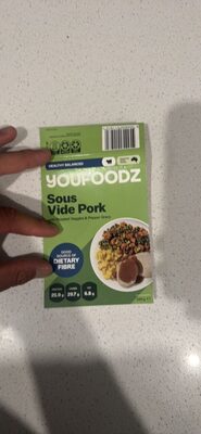 Sous Vide Pork with Roasted Veggies & Pepper Gravy