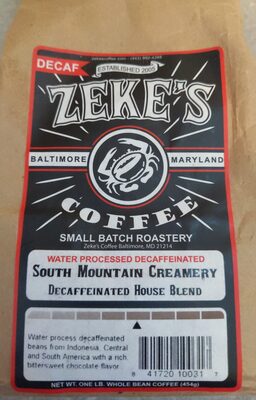 South Mountain Creamery Decaffeinated House Blend