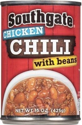 Southgate, chicken chili with beans!