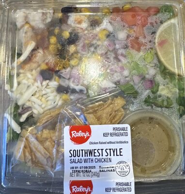 Southwest Style Salad With Chicken