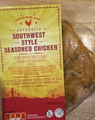 Southwest Style Seasoned Chicken