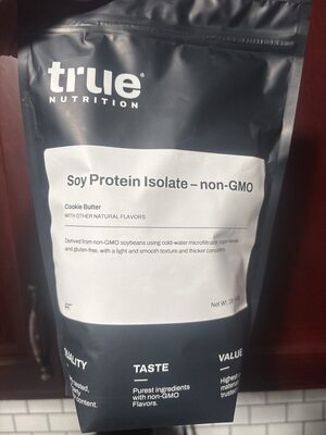 Soy Protein Isolate Cookie Butter
