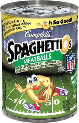 Spaghettios meatballs