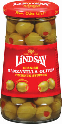 Spanish Manzanilla Olives Stuffed With Pimiento