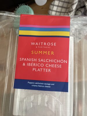 Spanish Salchichón & Ibérico Cheese Platter