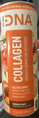 Sparkling collagen beverage