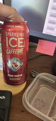 Sparkling Ice Caffeine Cherry Vanilla