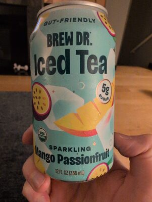 Sparkling Mango PassionFruit Iced Tea