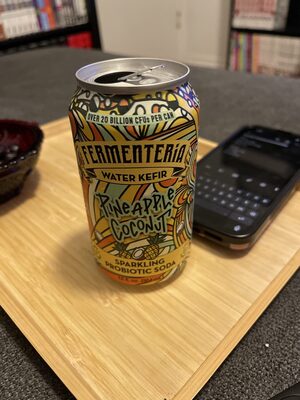 Sparkling Probiotic Water Kefir