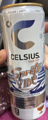 Sparkling Snowball Frost Flavour Energy Drink