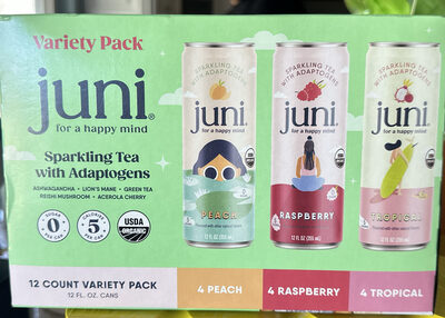 Sparkling Tea with Adaptogens Variety Pack