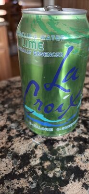 Sparkling Water Lime Naturally Essenced