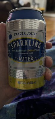 Sparkling Water Natural Blueberry Lemonade Flavor