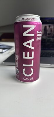 Sparkling Yerba Mate Beverage Blackberry