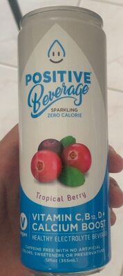 Sparkling Zero Calorie Tropical Berry
