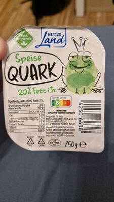 Speise QUARK Gutes Land 20%