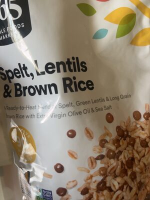 Spelt, Lentils, and Brown Rice