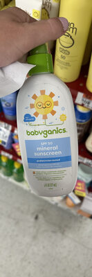 SPF 50 mineral sunscreen