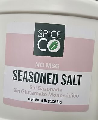 Spice Co Seasoned Salt No MSG