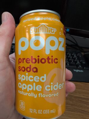 Spiced Apple Cider Probiotic Soda