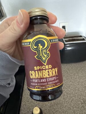 Spiced Cranberry, Premium Beverage Concentrate