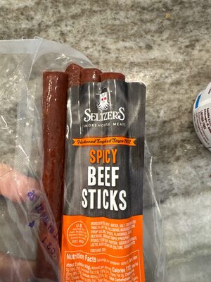 Spicy Beef Sticks