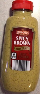 Spicy brown mustard